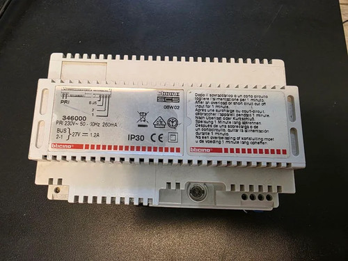 Alimentatore bticino 346000 - alimentatore,