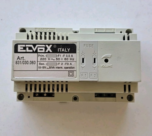Elvox 831 030 060 alimentatore - elvox, 831/030.060