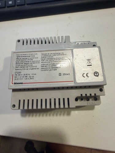 Bticino 51 alimentatore - ct,