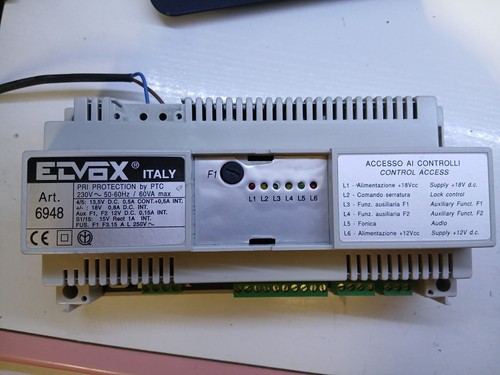 Alimentatore citofonico elvox - alimentatore,