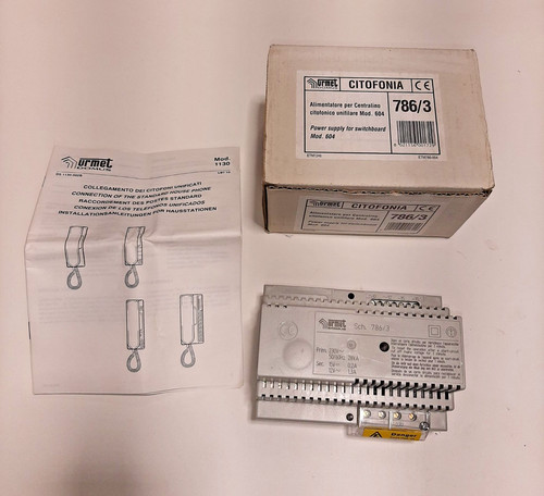 786 urmet alimentatore per - urmet,