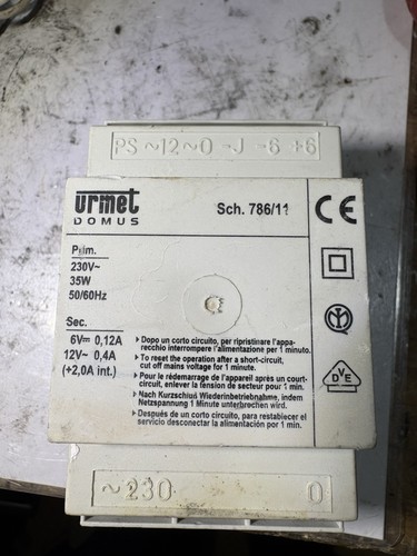 Alimentatore urmet domus - alimentatore,