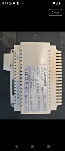 Comelit 1538 alimentatore